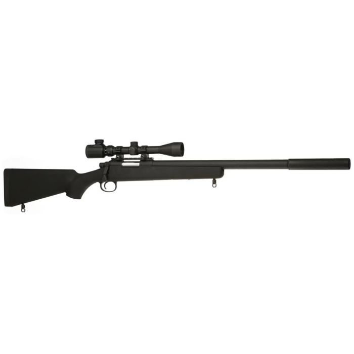 JG VSR BAR10 G Spec Sniper Rifle with Silencer and Hunter Scope (JG367S) - Image 2
