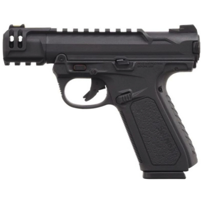 Action Army Ruger MKII Compact Gas Blowback Pistol (AAP01C - Black)