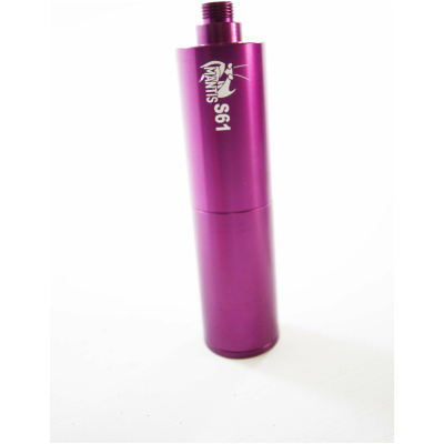 Mantis S61 11mm suppressor Foam Filled inc Extention Unit