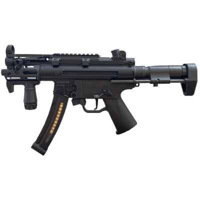 Cyma Platinum Swat SMG5 AEG Sub-Machine Gun CM041L Black