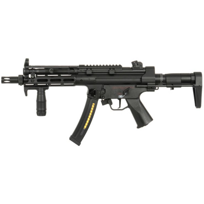Cyma Platinum Swat SMG5 AEG Sub-Machine Gun (PDW - CM041G - Black)