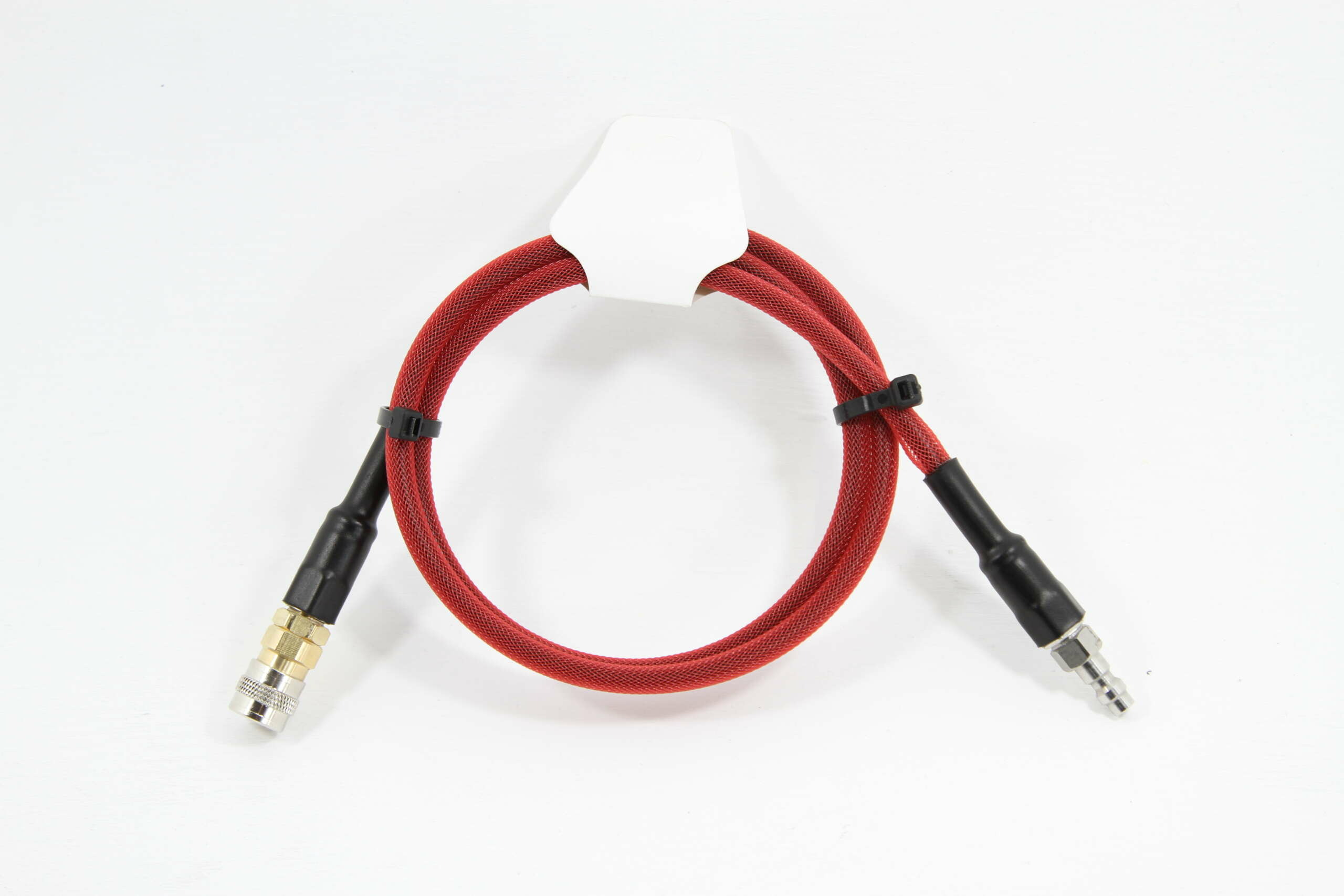 Mantis Airsoft HPA Line – Red Deluxe Braided