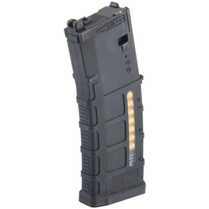 EMG Helios Noveske N4 M4 MWS Gen 3 Gas Magazine by Double Eagle 35 Rounds - Black