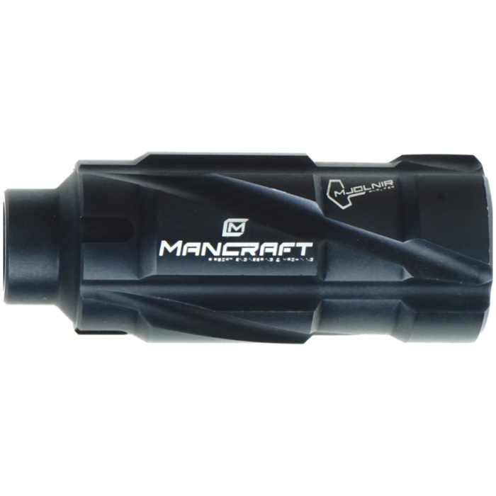 Mancraft Mjolnir Amplifier Flash Hider / Silencer Black
