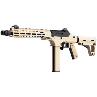 VMP-2M GBB RIFLE (0.85J/300FPS-SELECT FIRE) (BLACK-TAN)