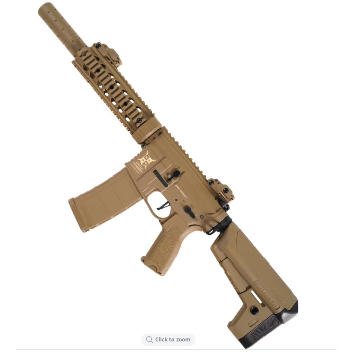 Delta Armory DA-C05 CHARLIE™ M4/AR-15 Silent Ops 7 AEG, Tan