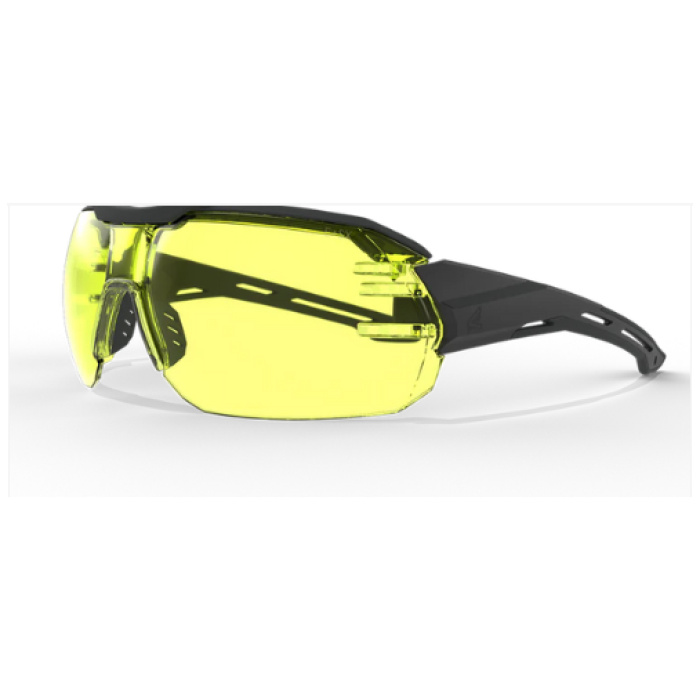 Kabru - Black Frame with Black TPR / Vapor Shield Yellow Lens