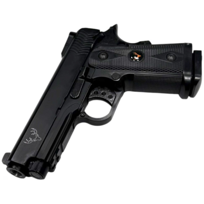 Huntsman 3.8 Hi-Capa Gas Blowback Pistol with Pistol Case (Metal Slide - ABS Body - Black - HG2) - Image 5