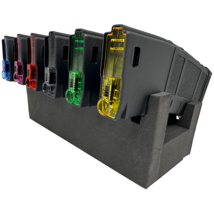 Amarok 250rnds Polymer Mid Cap Magazine (AEG) - Black (M4/AR-15) - Image 2