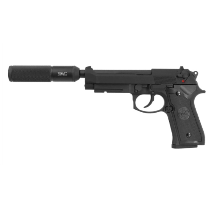 GB0702XSP SR92 X2 GAS AIRSOFT PISTOL WITH SILENCER