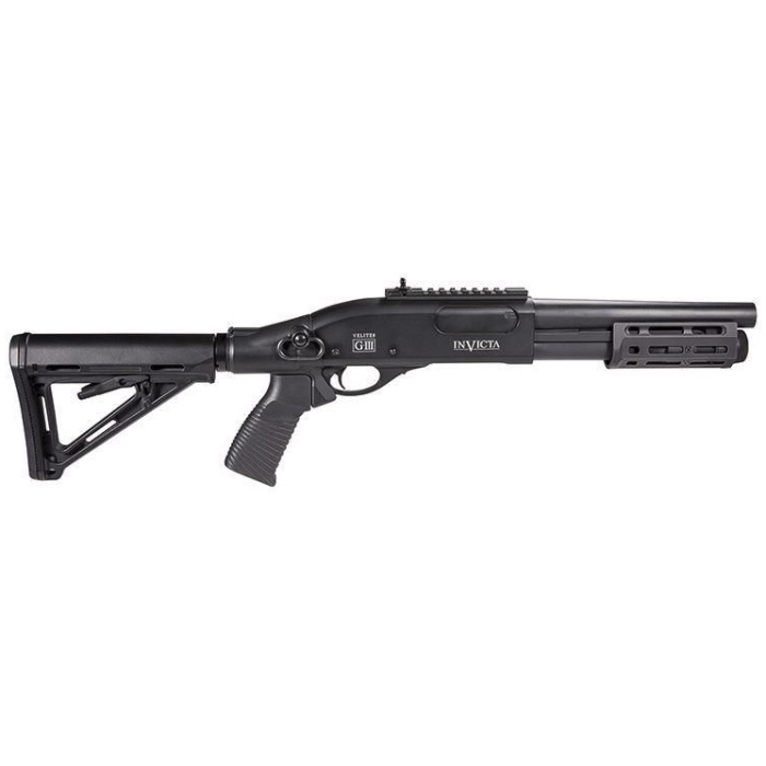 Secutor M870 Velites Invicta Gas Shotgun (M-lok - G-III - Black)