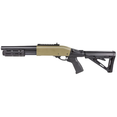 Secutor M870 Velites Invicta Gas Shotgun (M-lok - G-III - Tan)