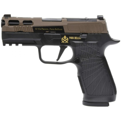 Para Bellum P320 3.9" Pro WC Custom Gas Blowback Pistol (Black / Bronze)