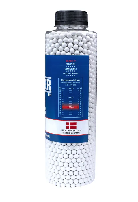 Alpha Blaster BBs, 0.20g, 3300 pcs, bottle - Image 2
