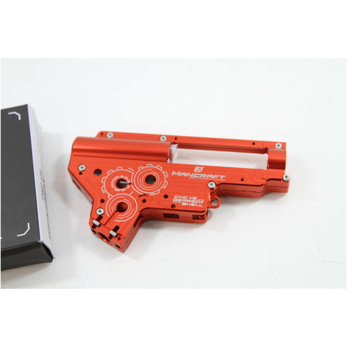 Mancraft CNC V2 Gearbox shell red - Image 2