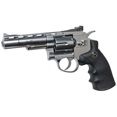 Dan Wesson, CO2, Silver, 4" Revolver Pistol By ASG