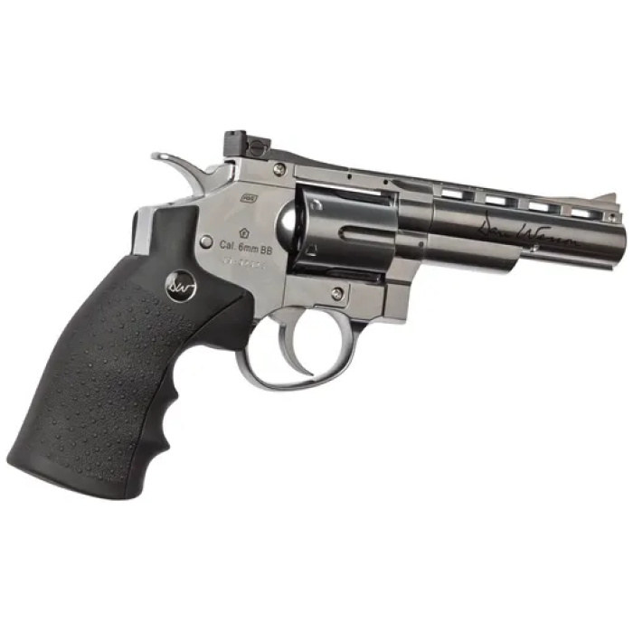 Dan Wesson, CO2, Silver, 4" Revolver Pistol By ASG - Image 3