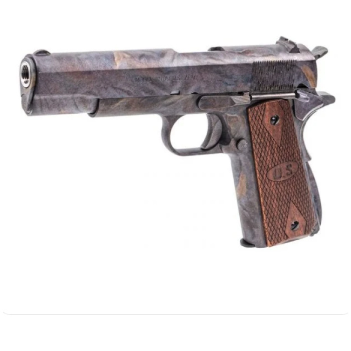 Cybergun x Armorer Works Auto-Ordnance 1911 GBB Pistol, Marble - Image 2