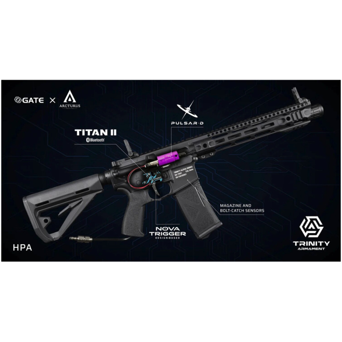 TRINITY ARMAMENT Alpha Carbine HPA with TITAN II Bluetooth (GATE x Arcturus) - Image 3