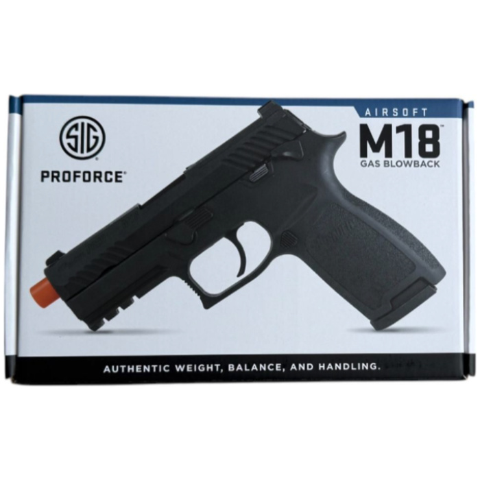 SIG Sauer ProForce P320 M18 Gas Blowback Pistol (Black - AIR-PF-M18BGG) - Image 9