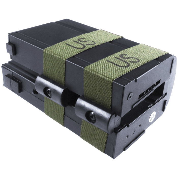 M14 Magazine Electric Dual Magazine 800R (Auto-Button) (Black) - Image 2