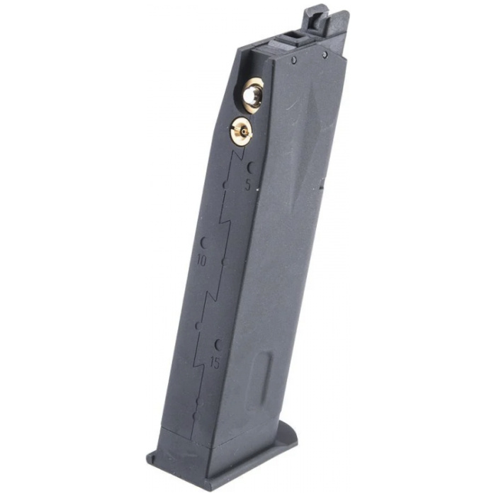 SIG Sauer 226 MK25 Gas Magazine (18 Rounds - VFC - Black) - Image 2