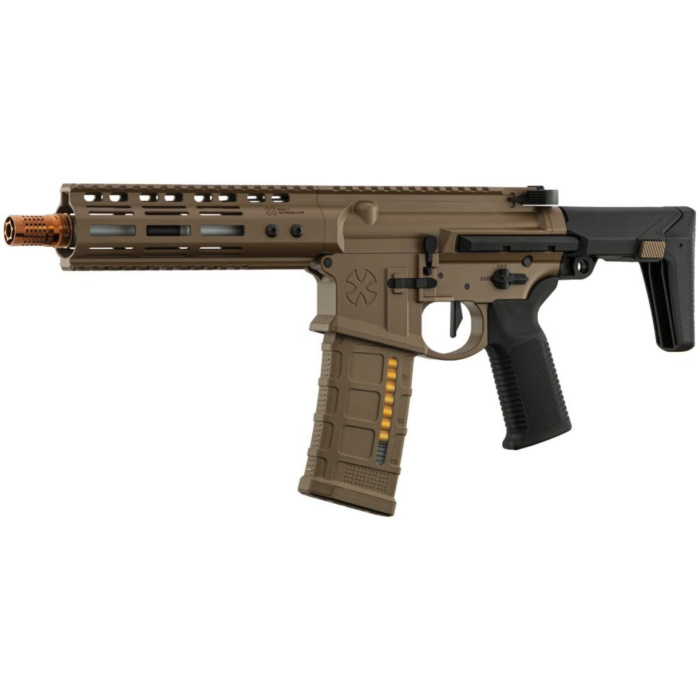 EMG Noveske N4 Ghetto Blaster 7 MWS Gen 3 Gas Blowback M4 by Double Eagle (Tan) - Image 2