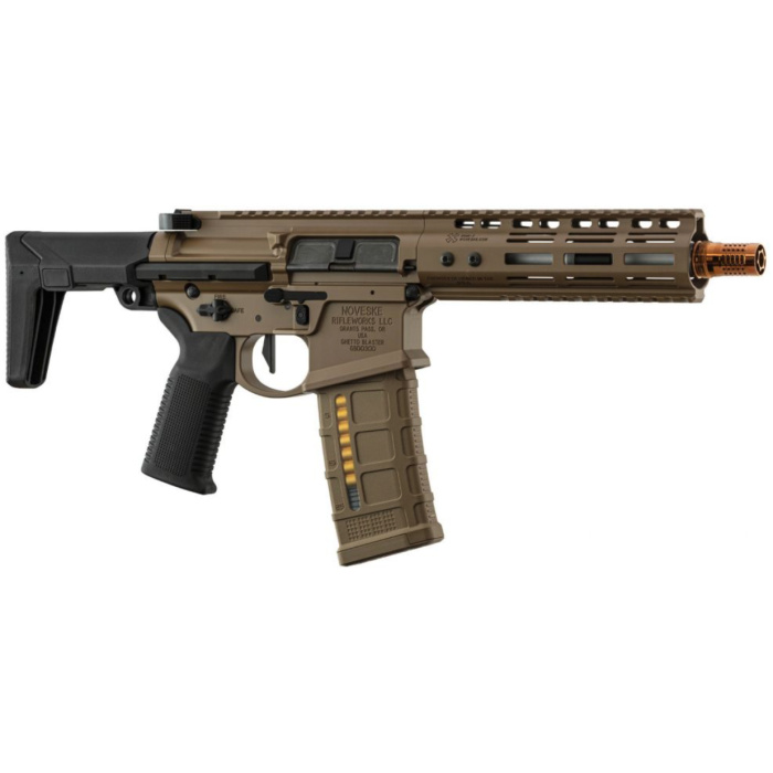 EMG Noveske N4 Ghetto Blaster 7 MWS Gen 3 Gas Blowback M4 by Double Eagle (Tan) - Image 3