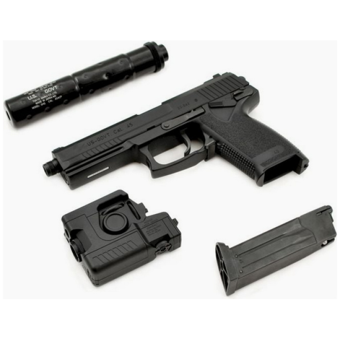 Tokyo marui mk23 socom green gas airsoft pistol - Image 3