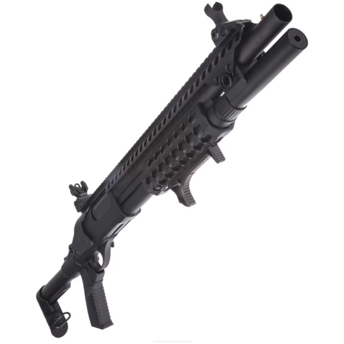 Golden Eagle Type 870 M8875 Tactical Railed Gas Shotgun - Image 3