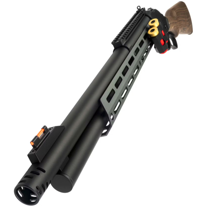 Golden Eagle M1887 Gas Shell Ejecting Lever-Action Shotgun; Space Cowboy, Black / Grey - Image 3