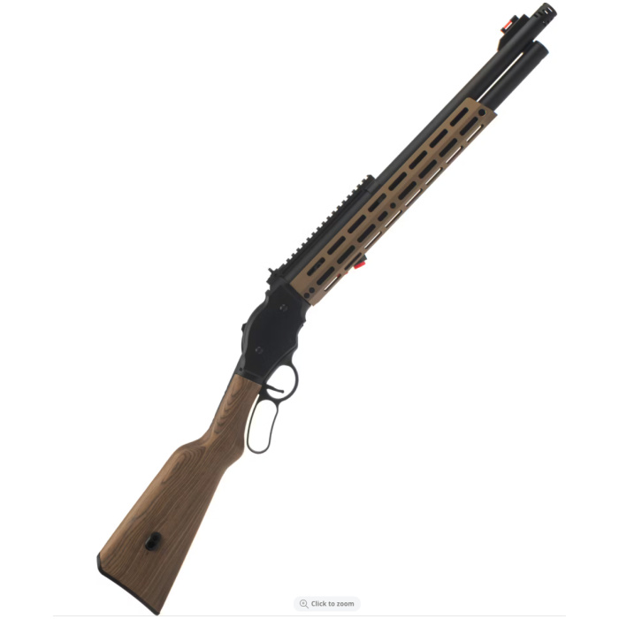 Golden Eagle M1887 Gas Shell Ejecting Lever-Action Shotgun; Space Cowboy, Black / Bronze - Image 4