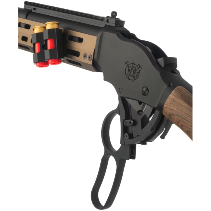 Golden Eagle M1887 Gas Shell Ejecting Lever-Action Shotgun; Space Cowboy, Black / Bronze - Image 2