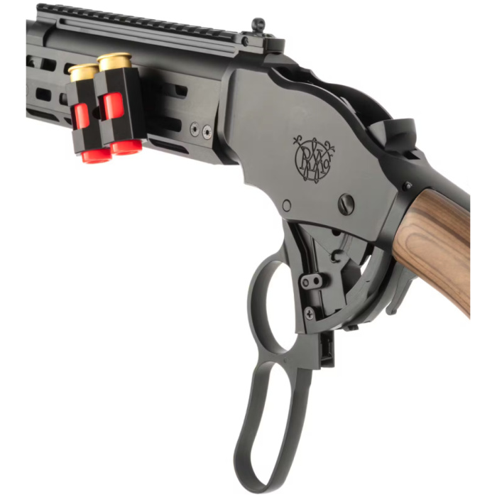 Golden Eagle M1887 Gas Shell Ejecting Lever-Action Shotgun; Space Shorty, Black - Image 5