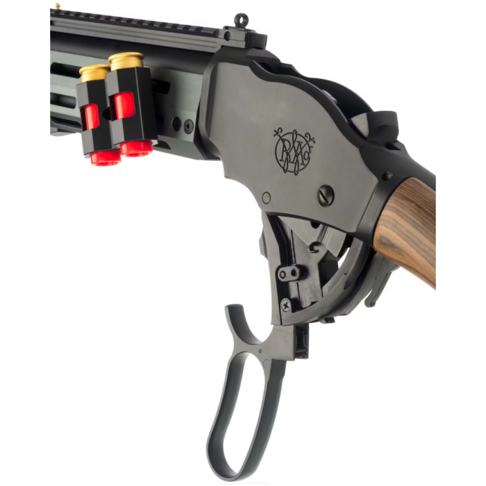 Golden Eagle M1887 Gas Shell Ejecting Lever-Action Shotgun; Space Shorty, Black / Grey - Image 5