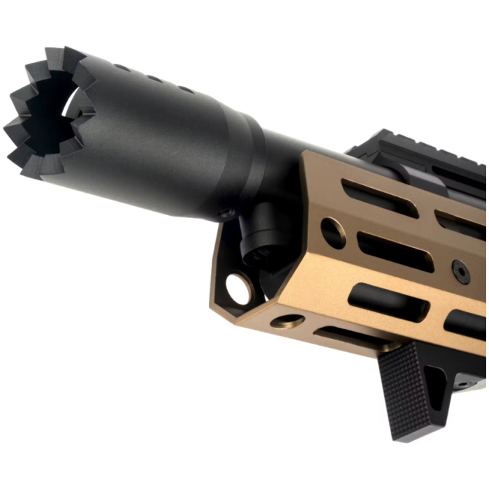 Golden Eagle M1887 Gas Shell Ejecting Lever-Action Shotgun; Space Shorty, Black / Bronze - Image 5