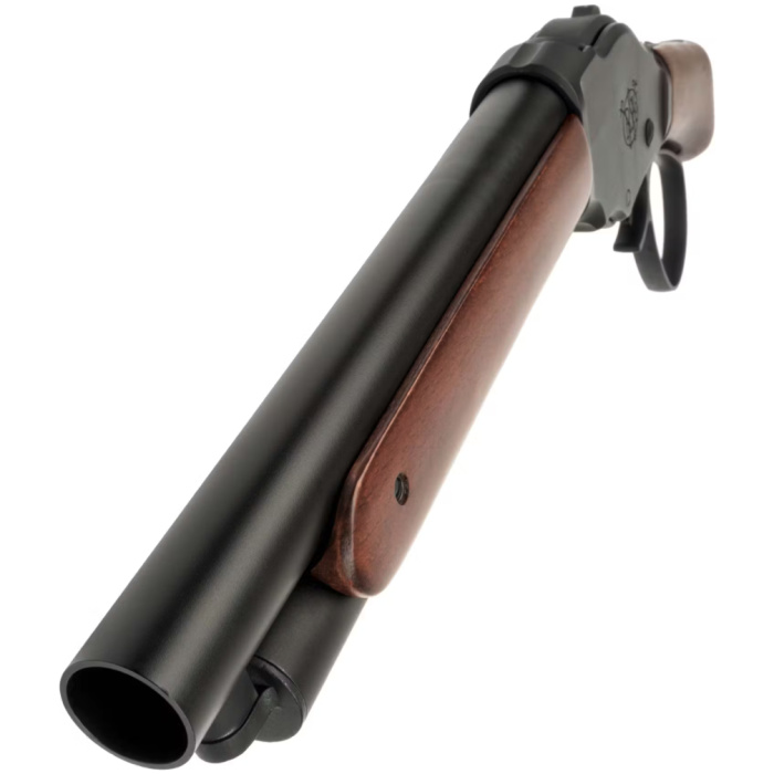 Golden Eagle M1887 Gas Shell Ejecting Lever-Action Shotgun; Sawn-off, Black - Image 4