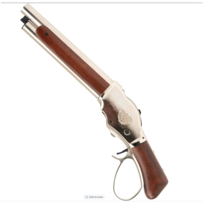 Golden Eagle M1887 Gas Shell Ejecting Lever-Action Shotgun; Sawn-off, Chrome
