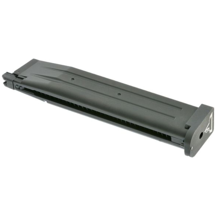 Jag Precision x Taran Tactical International Licensed Hi-Capa Series Extended ALPHA Magazine (TTI - Black - 42 Rounds) - Image 2