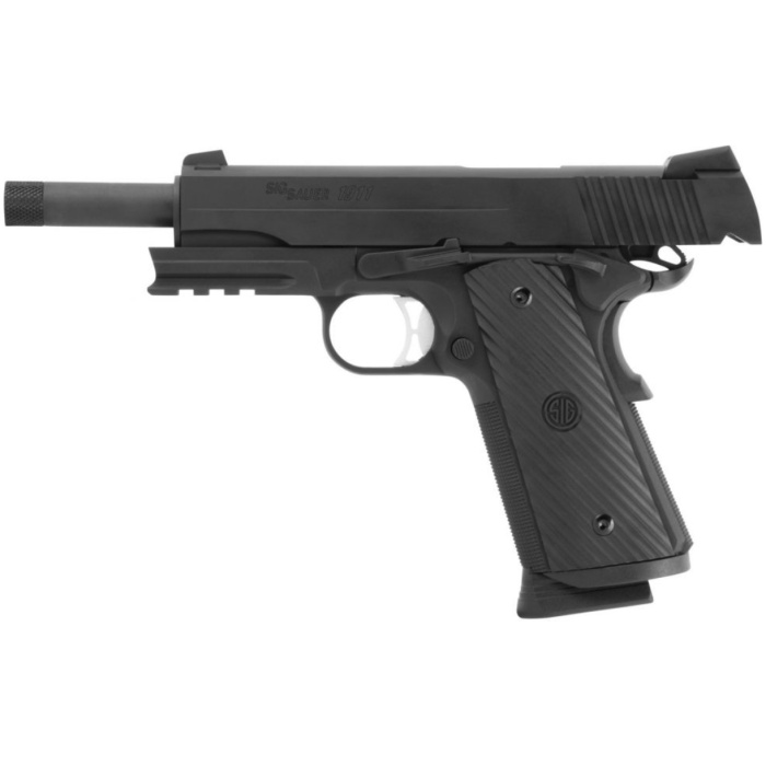 Sig Sauer ProForce 1911 TACOPS Co2 Blowback Pistol (Black) - Image 4