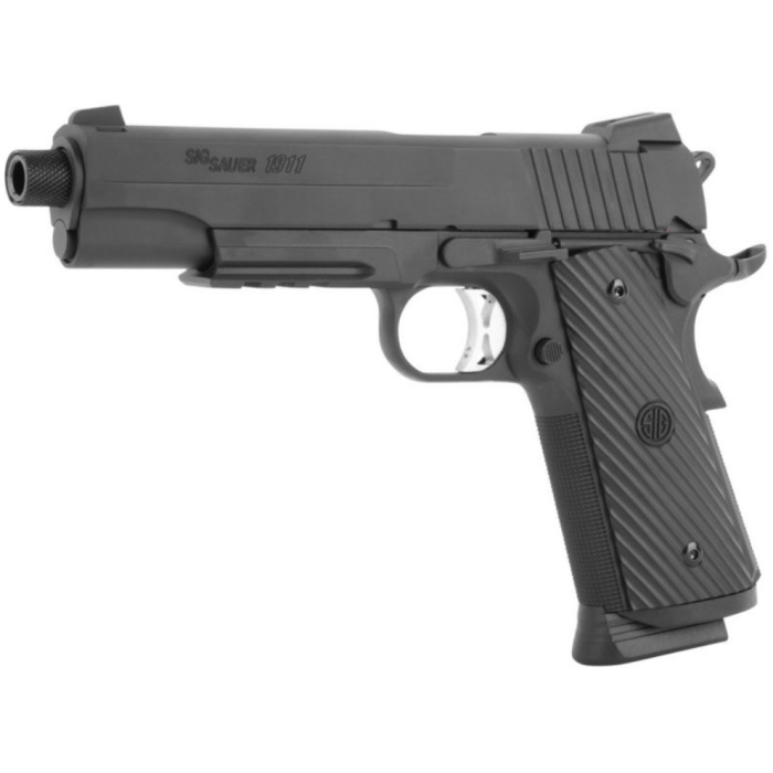 Sig Sauer ProForce 1911 TACOPS Co2 Blowback Pistol (Black) - Image 5