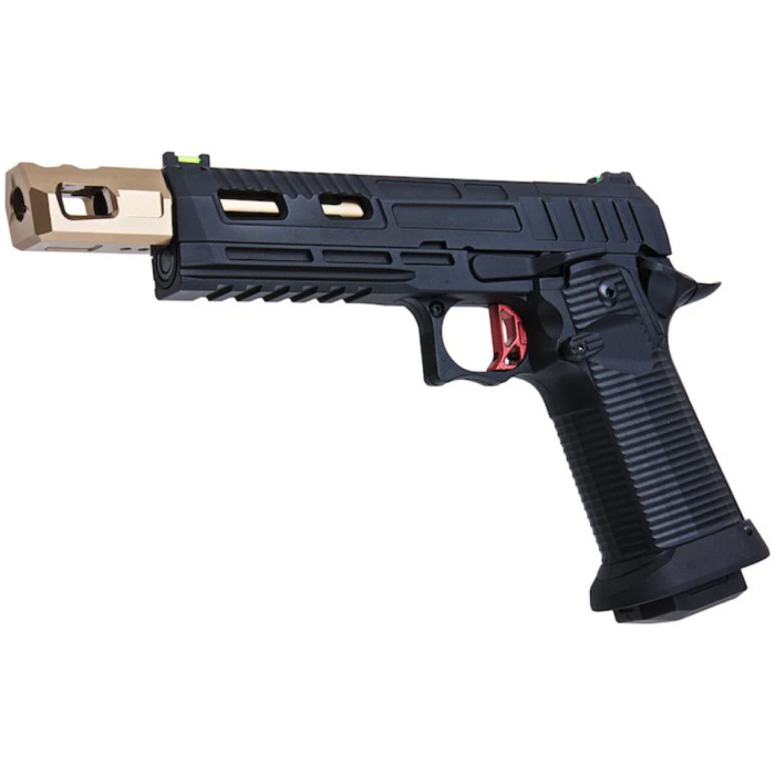 KJWorks KP19 Hi-Capa Optic Ready with Compensator Gas Blowback Pistol - Image 4