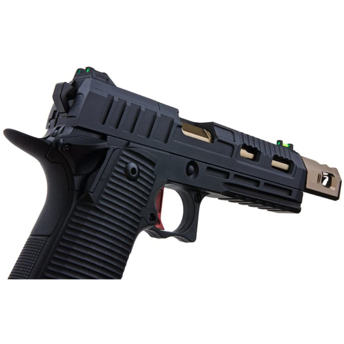 KJWorks KP19 Hi-Capa Optic Ready with Compensator Gas Blowback Pistol - Image 6