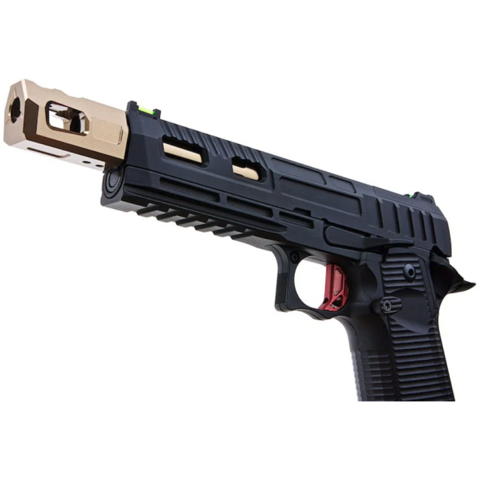 KJWorks KP19 Hi-Capa Optic Ready with Compensator Gas Blowback Pistol - Image 11