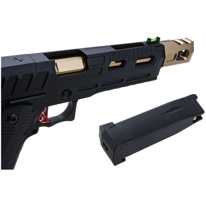 KJWorks KP19 Hi-Capa Optic Ready with Compensator Gas Blowback Pistol - Image 12