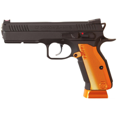KJWorks CZ Shadow 2 Gas Blowback Pistol Orange