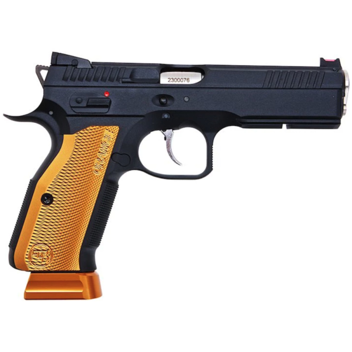 KJWorks CZ Shadow 2 Gas Blowback Pistol Orange - Image 6