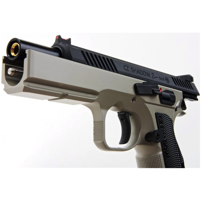 KJWorks CZ Shadow 2 Gas Blowback Pistol Urban Grey - Image 3
