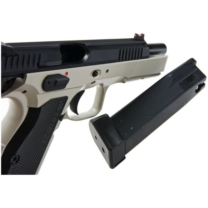 KJWorks CZ Shadow 2 Gas Blowback Pistol Urban Grey - Image 2