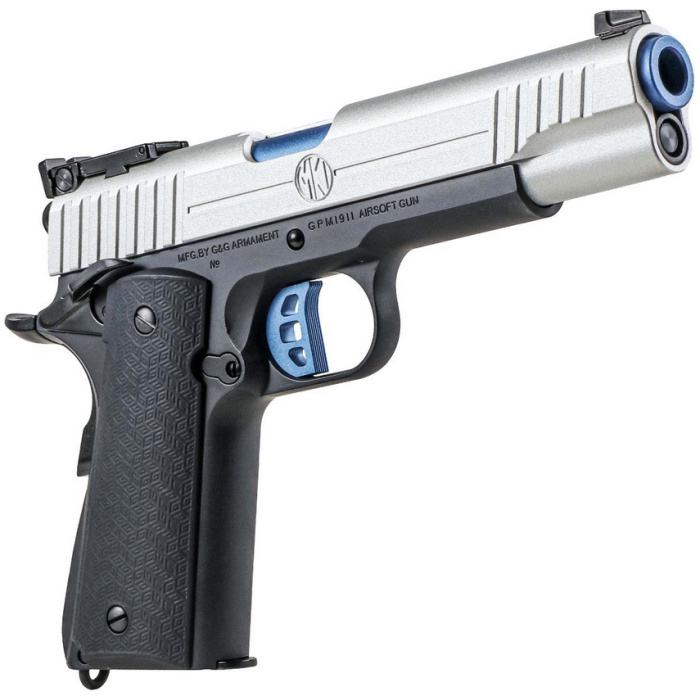 G&G GX45 MkI (EU) (Silver) Gas Blow Back Pistol - Image 4